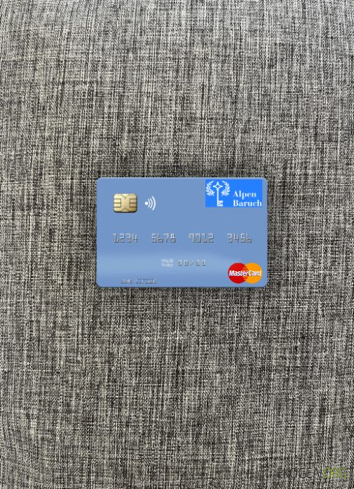 Vanuatu Alpen Baruch Bank Limited mastercard photolook recto